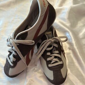 Reebok women’s Brown and White Sneakers